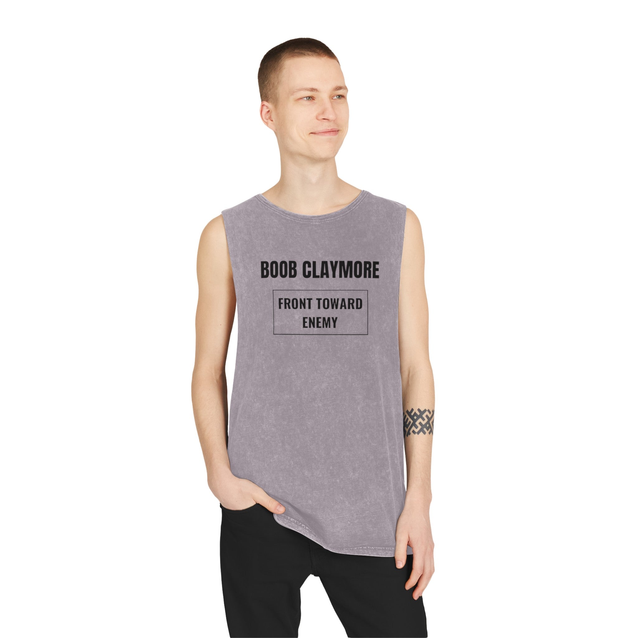 Boob Claymore Stonewash Tank Top