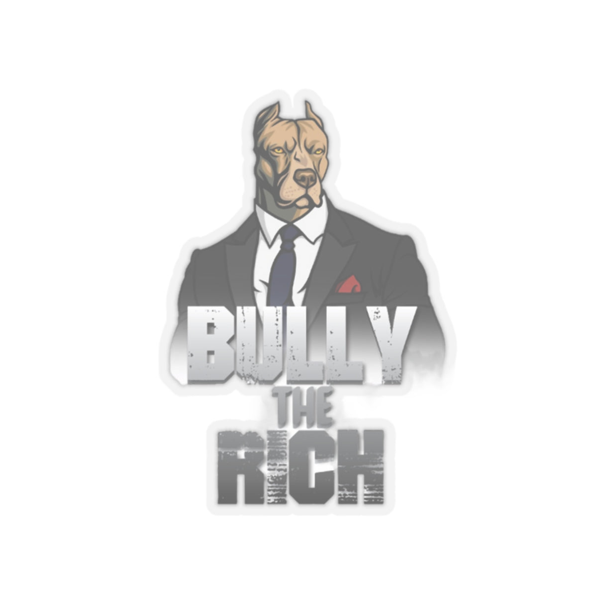 Bully the Rich Vinyl Sticker