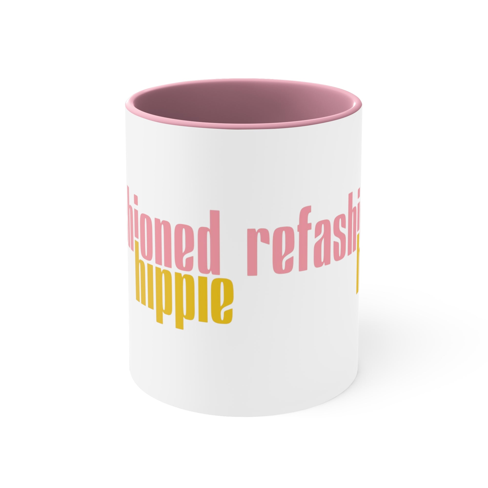 Refashioned Hippie Accent Coffee Mug, 11oz