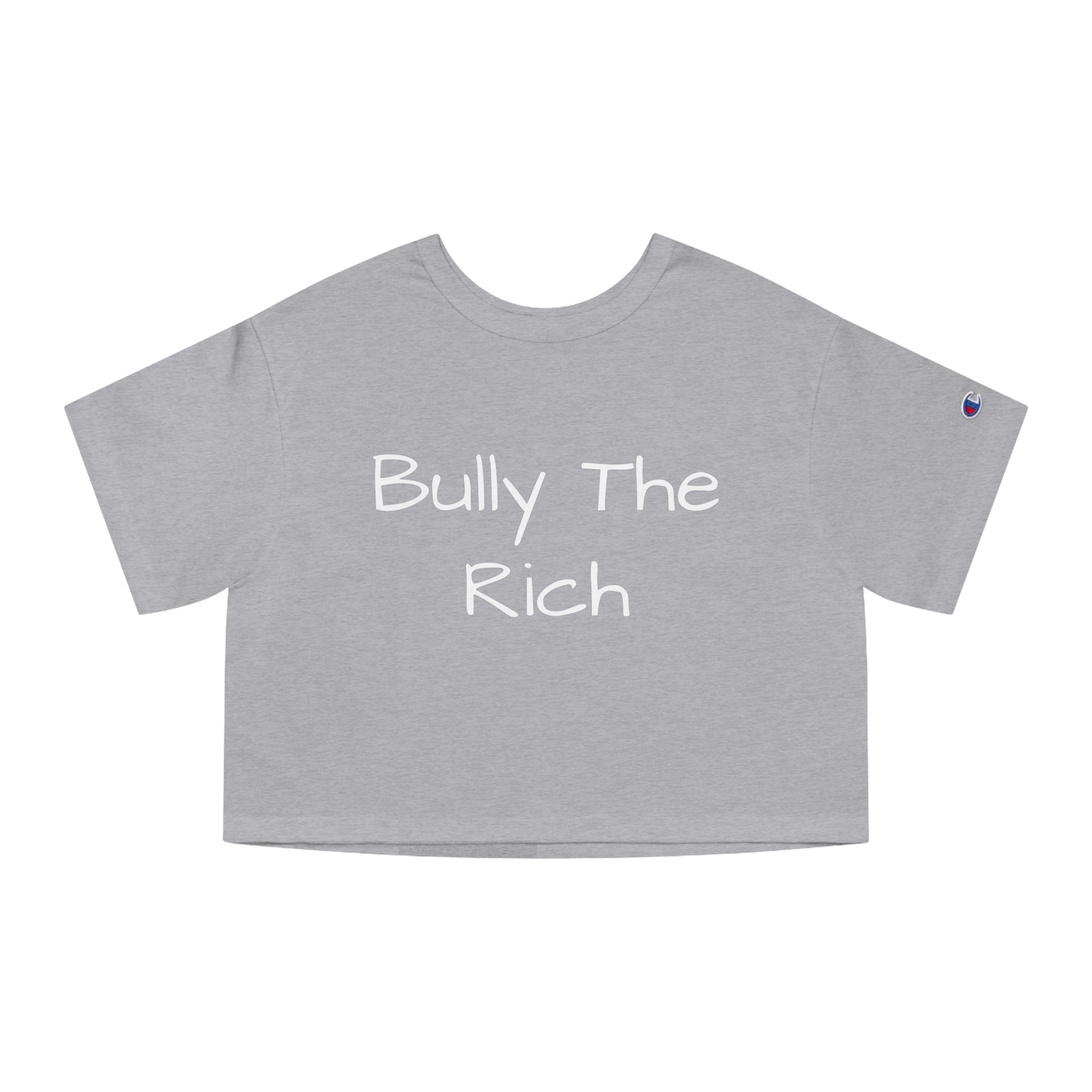 Bully the Rich Dark Cropped T-Shirt
