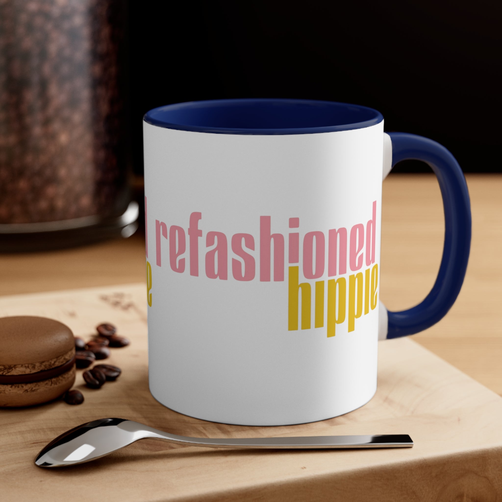 Refashioned Hippie Accent Coffee Mug, 11oz