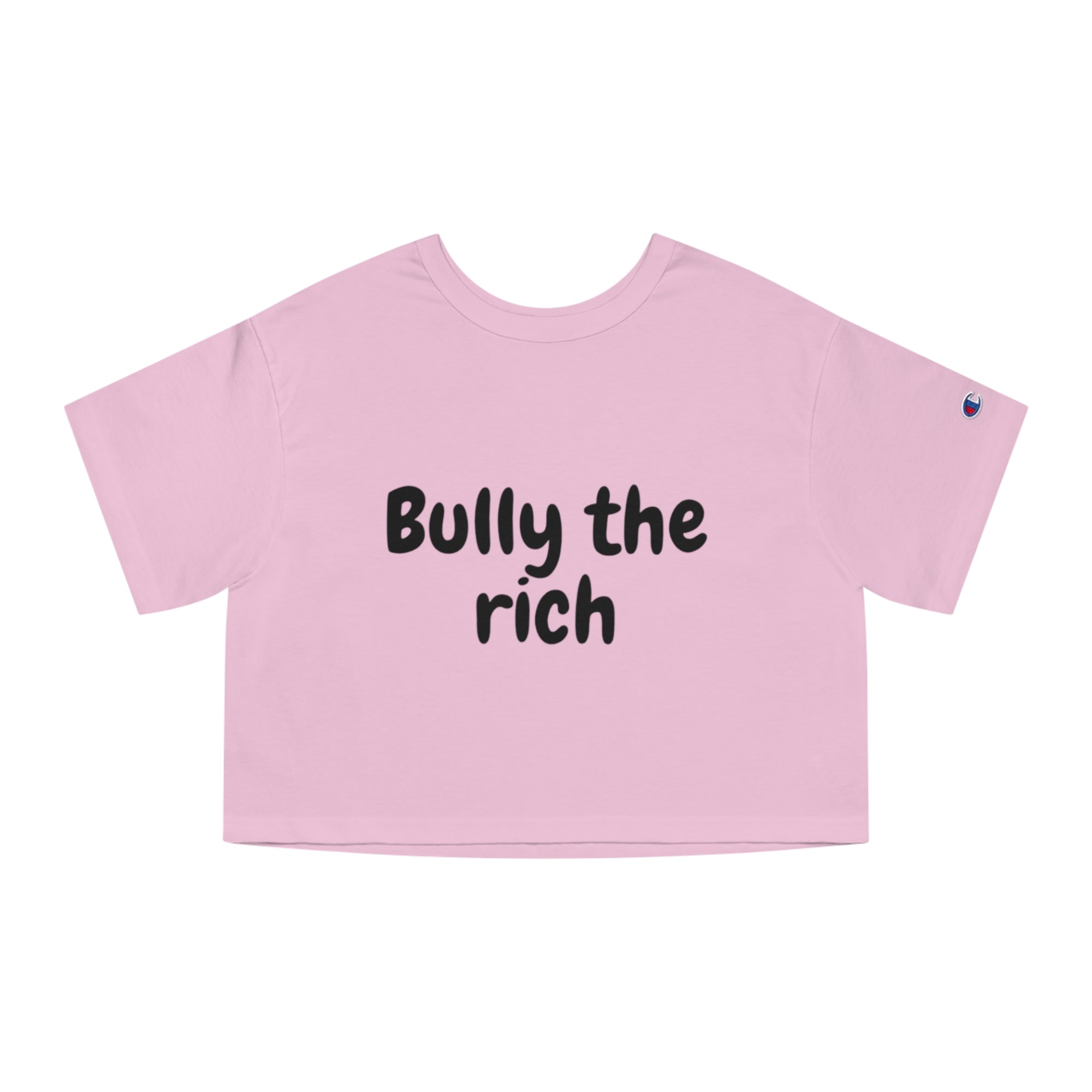 Bully the Rich Light Cropped T-Shirt