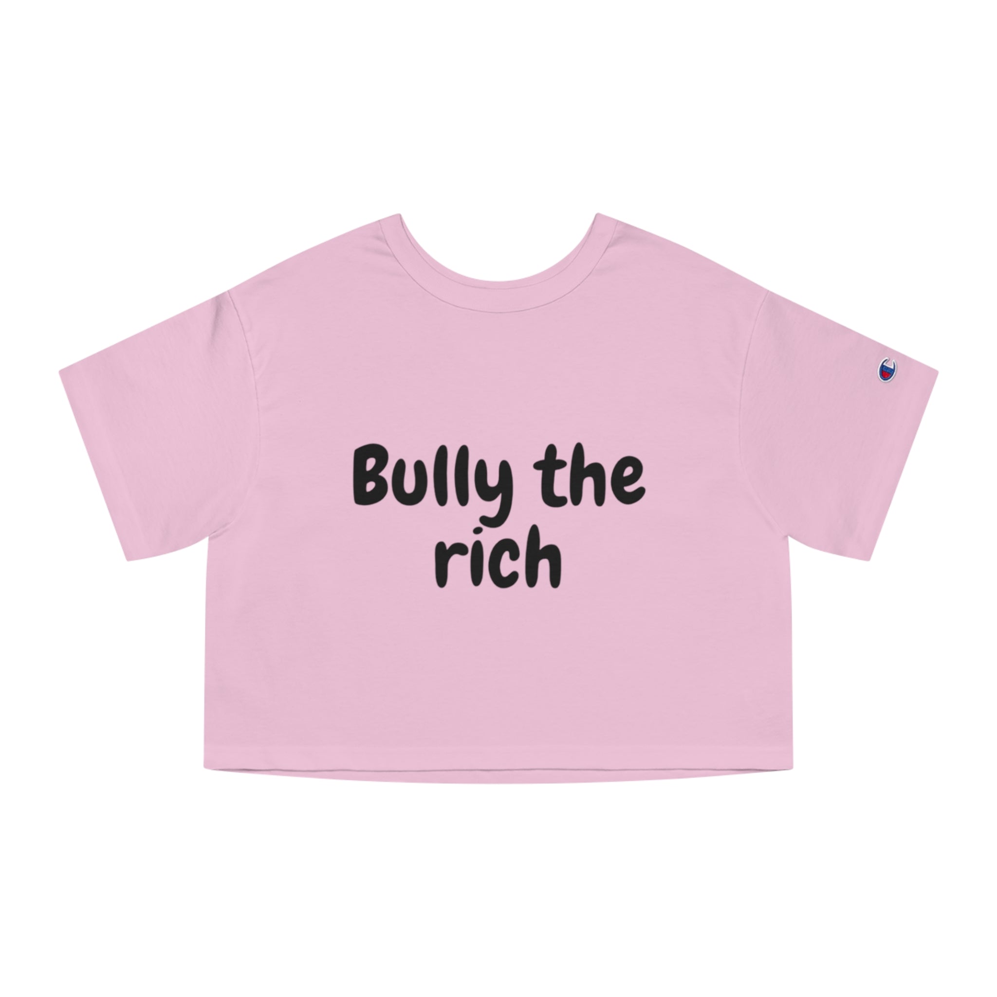 Bully the Rich Light Cropped T-Shirt