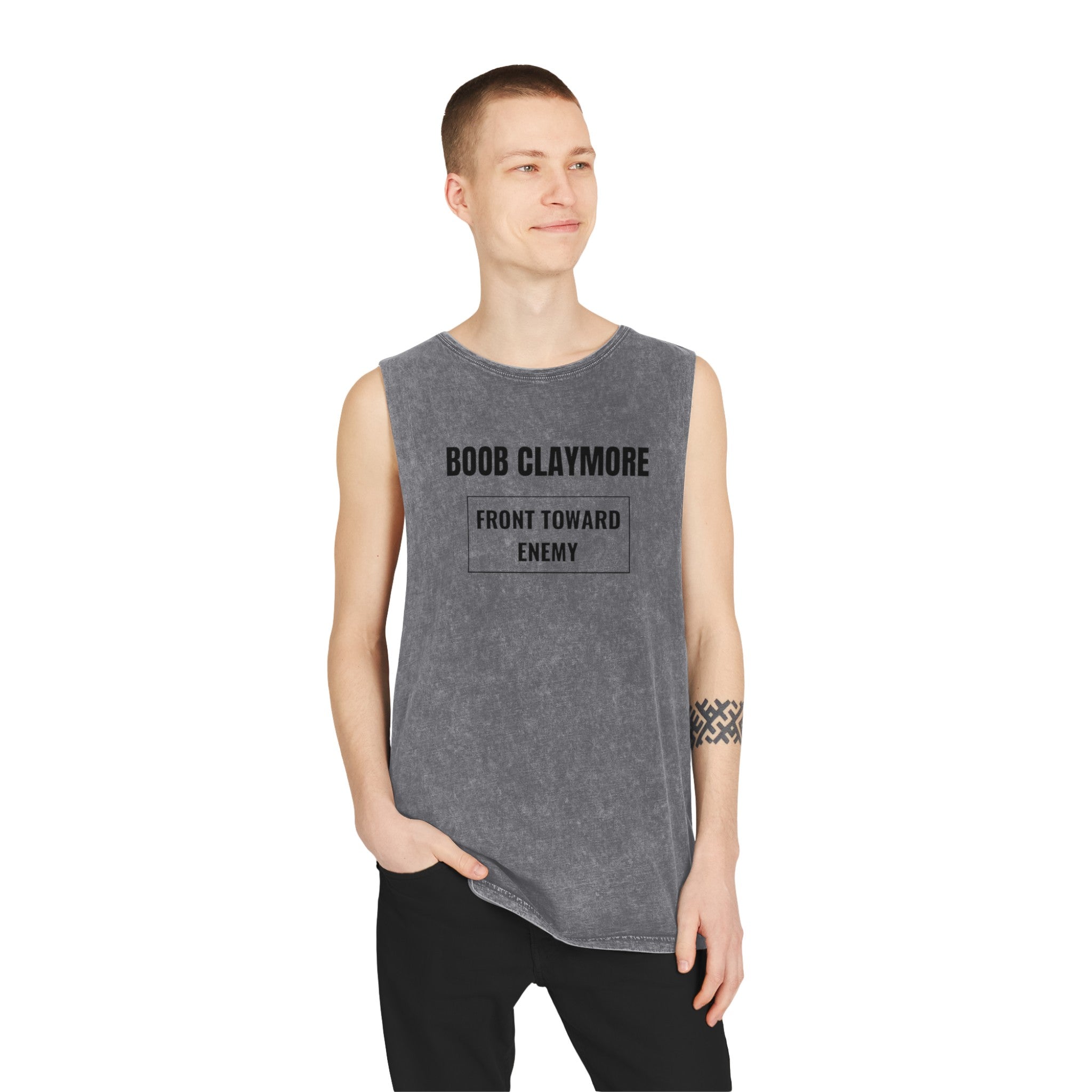 Boob Claymore Stonewash Tank Top