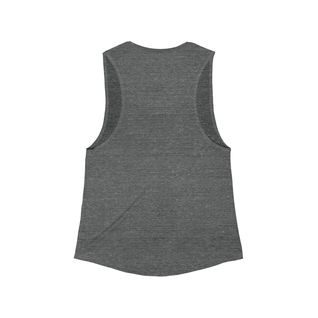 Eat the Rich Flowy Scoop Muscle Tank