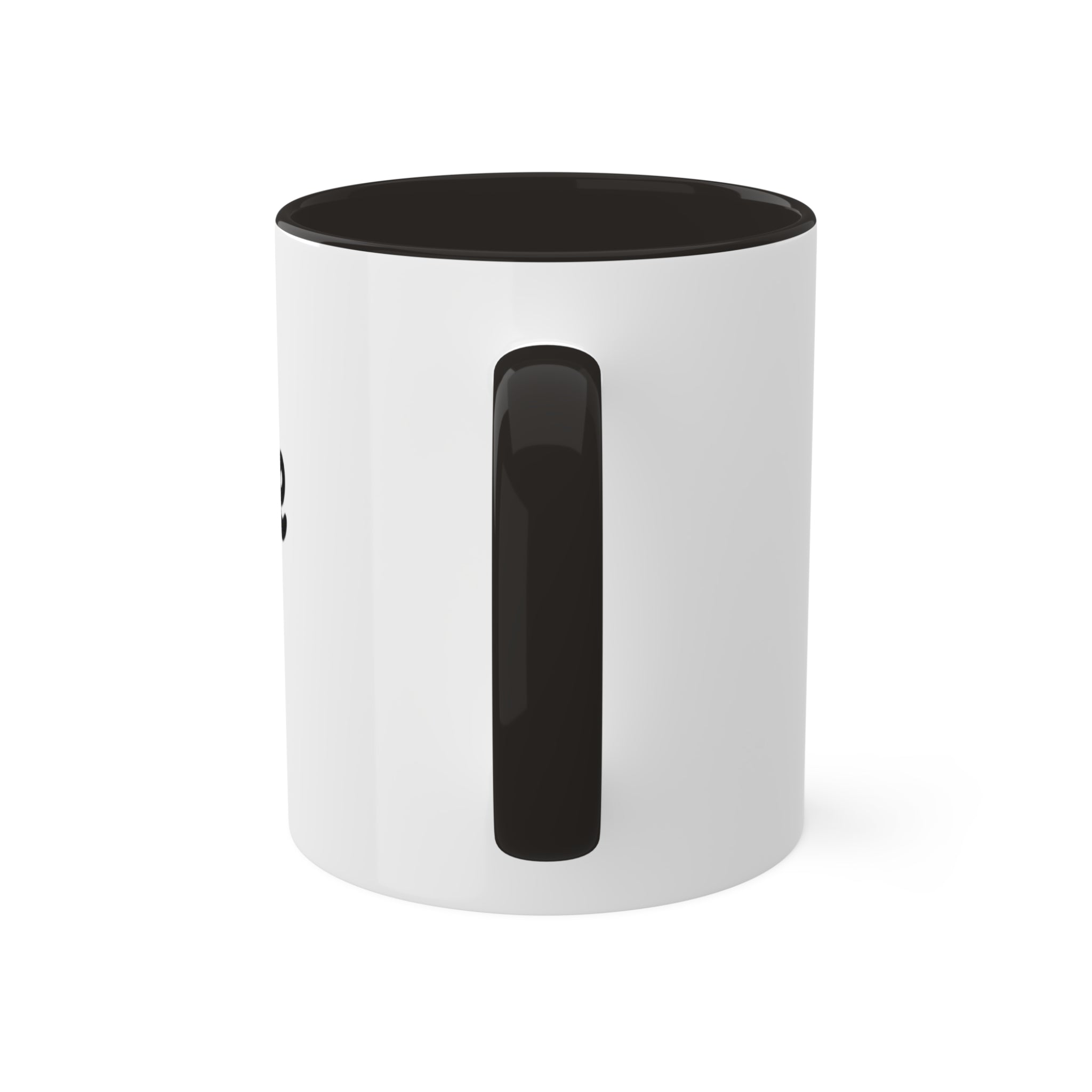 Bully the Rich Black Rimmed Mug