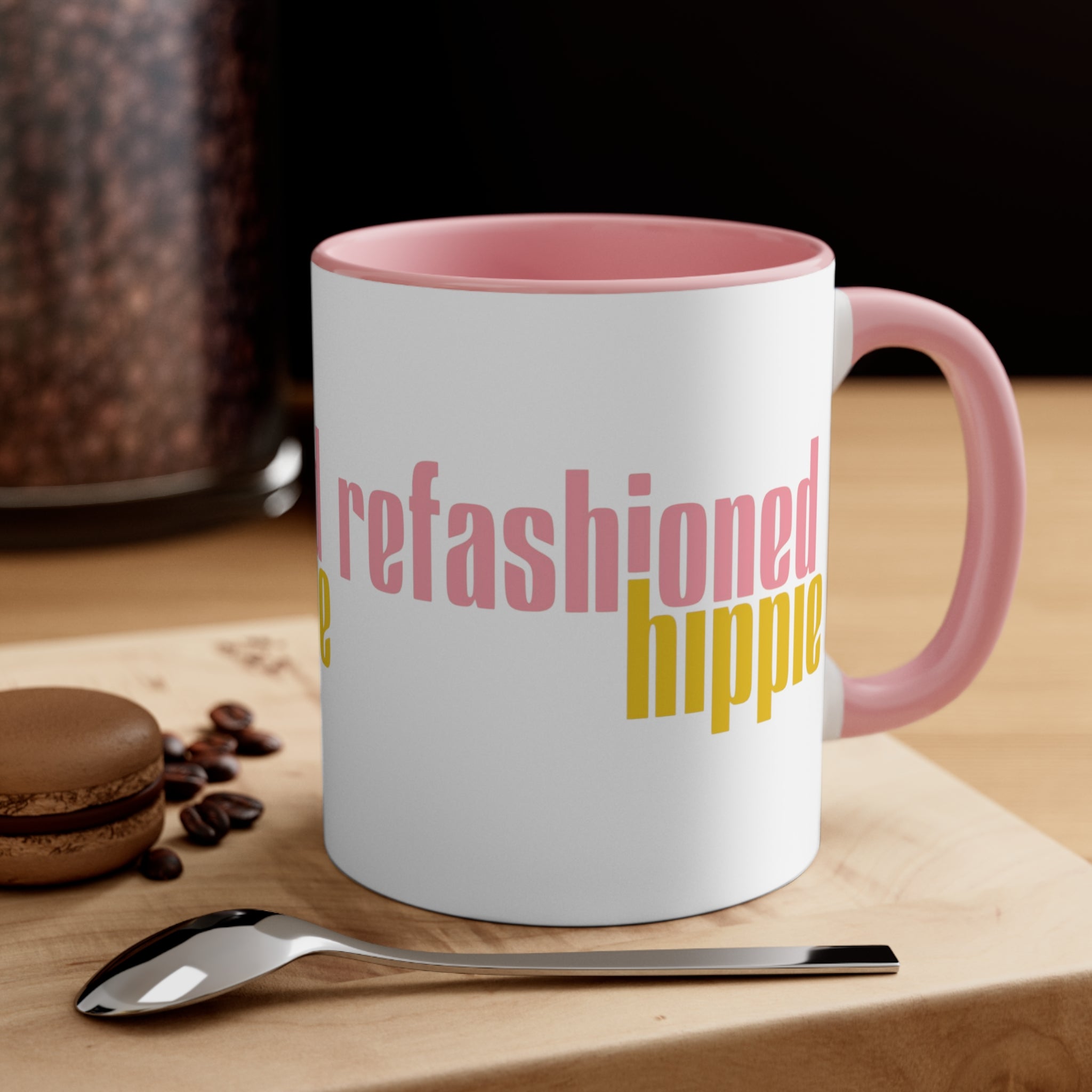 Refashioned Hippie Accent Coffee Mug, 11oz