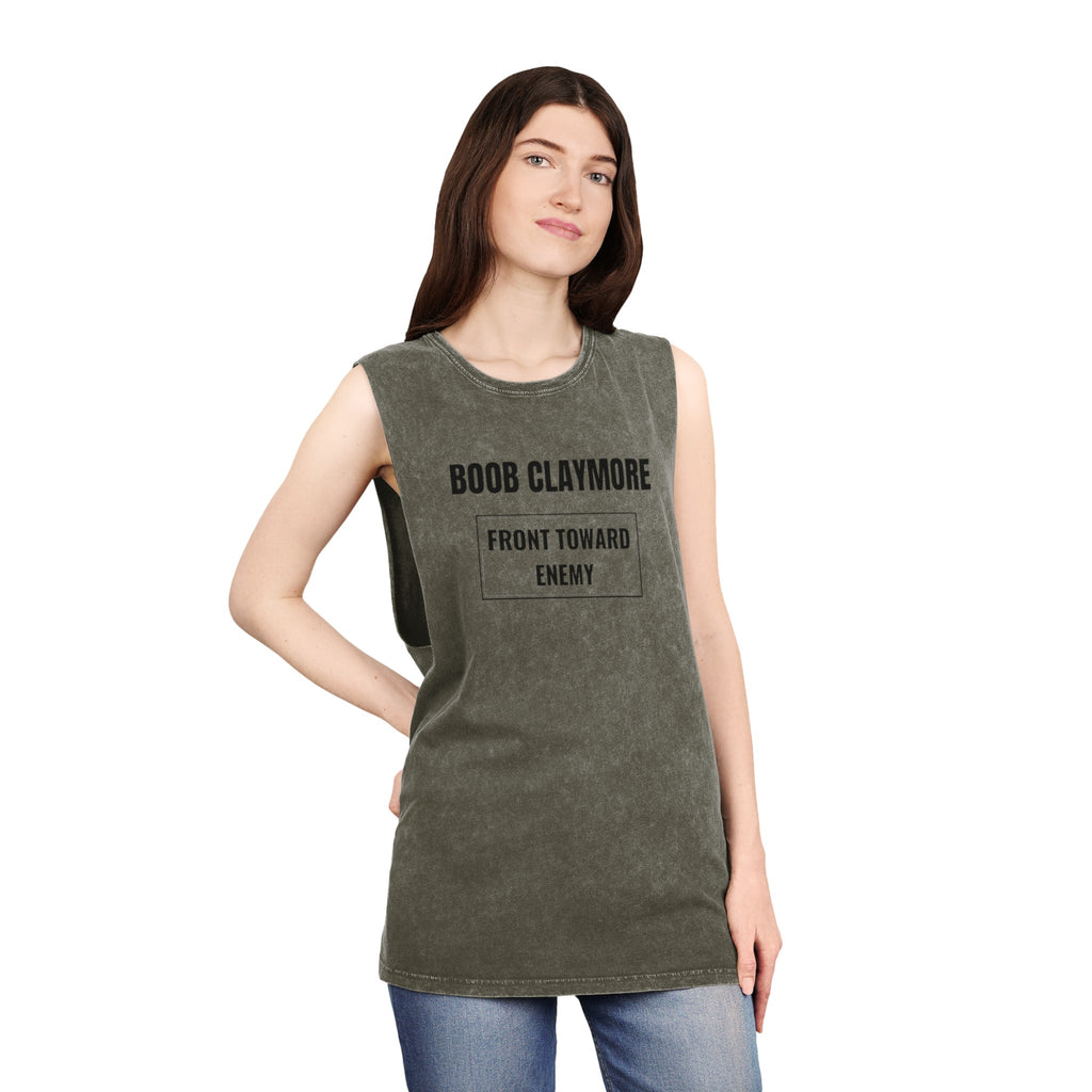 Boob Claymore Stonewash Tank Top