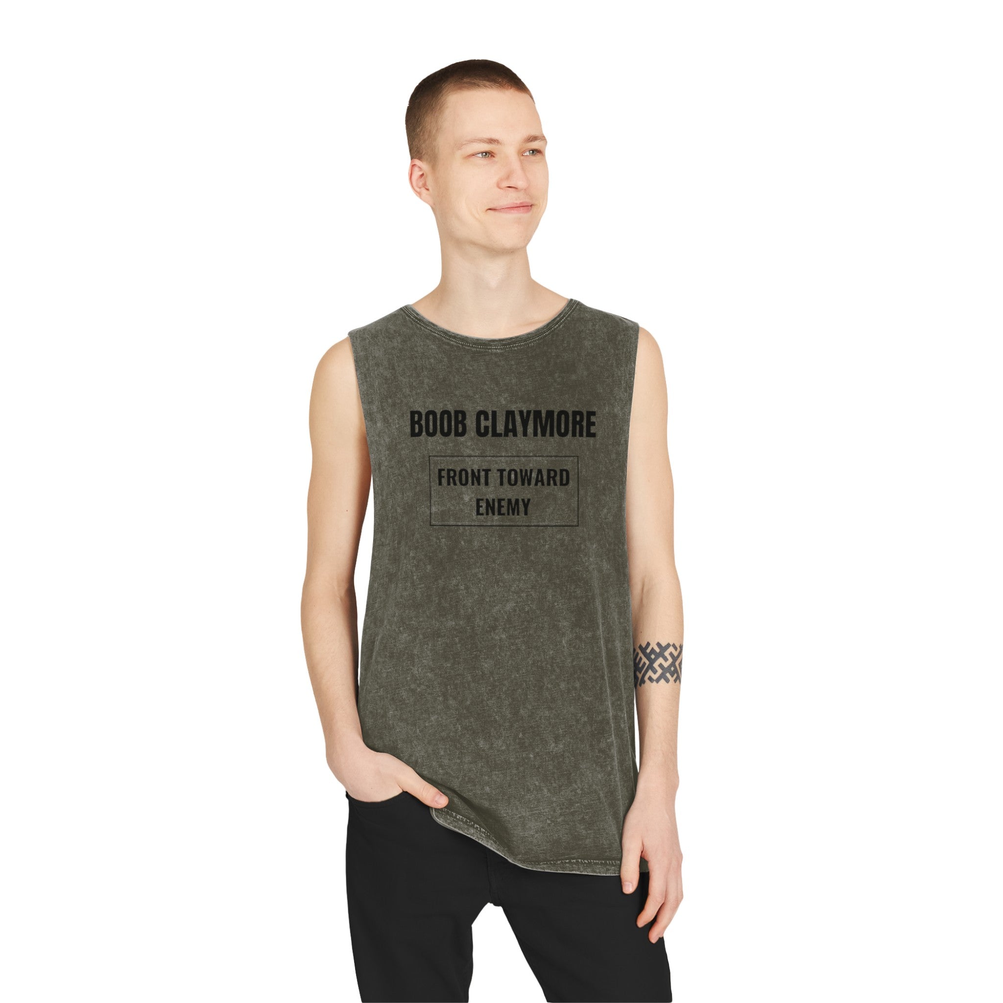 Boob Claymore Stonewash Tank Top