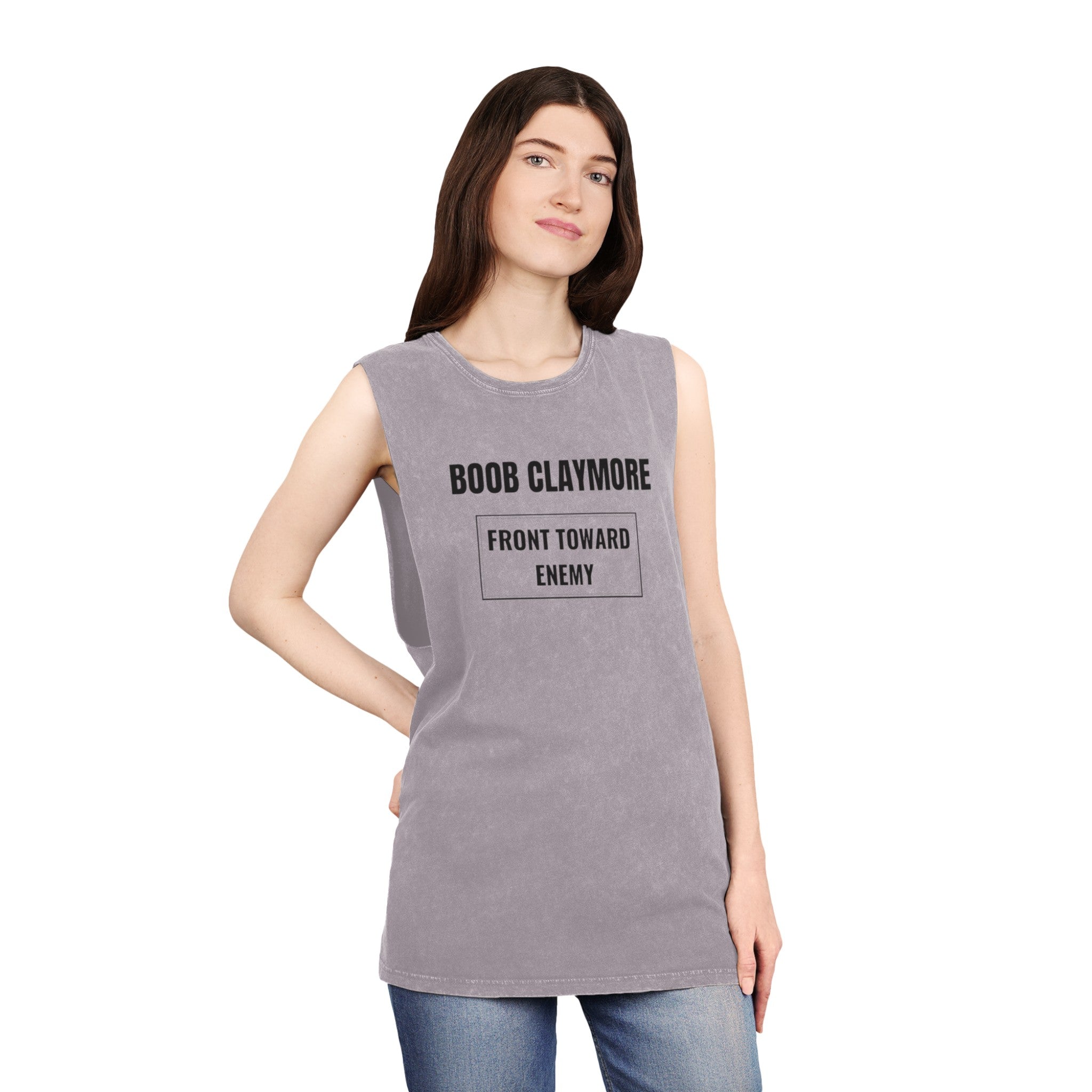 Boob Claymore Stonewash Tank Top