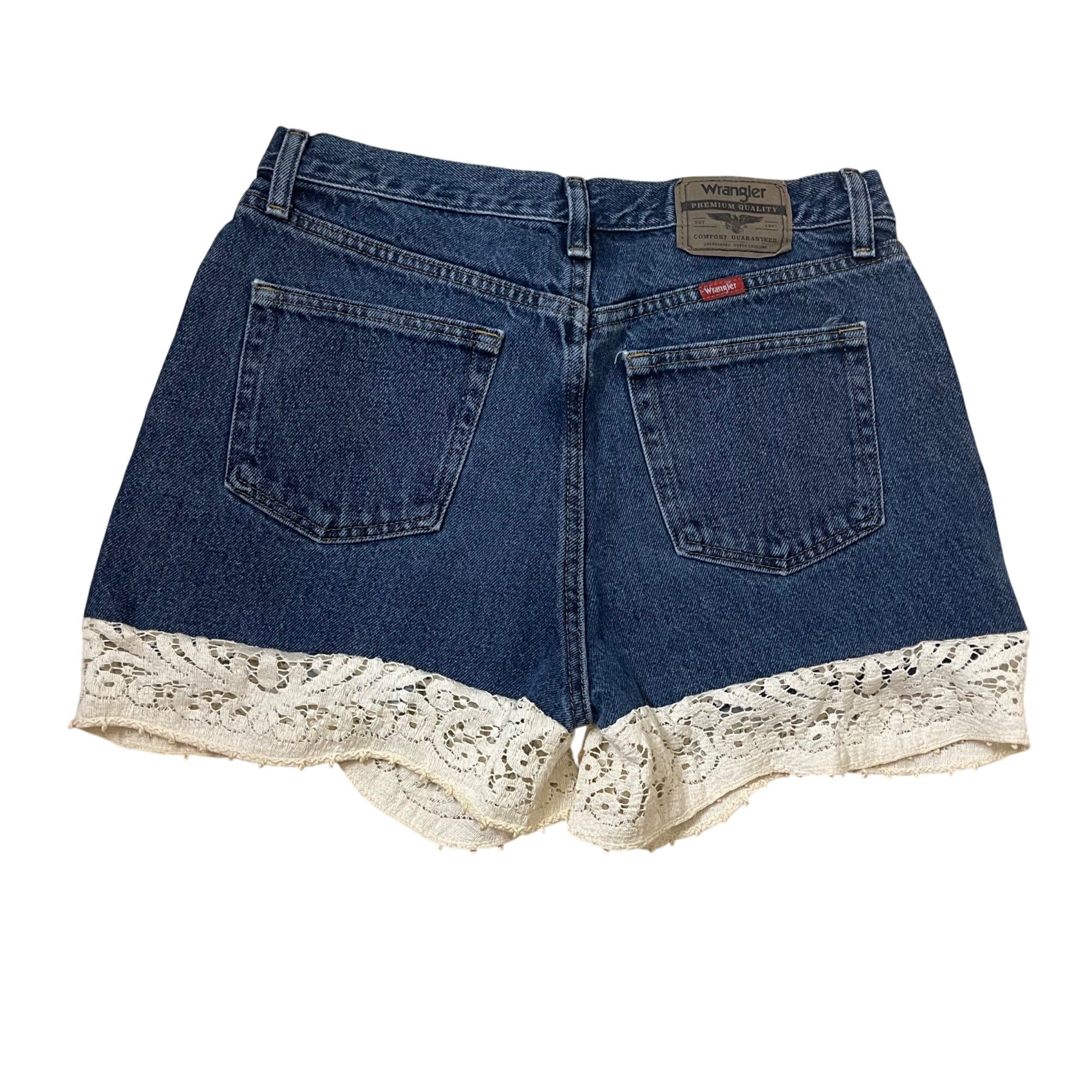 Vintage Jeans and Lace Shorts Waist 32