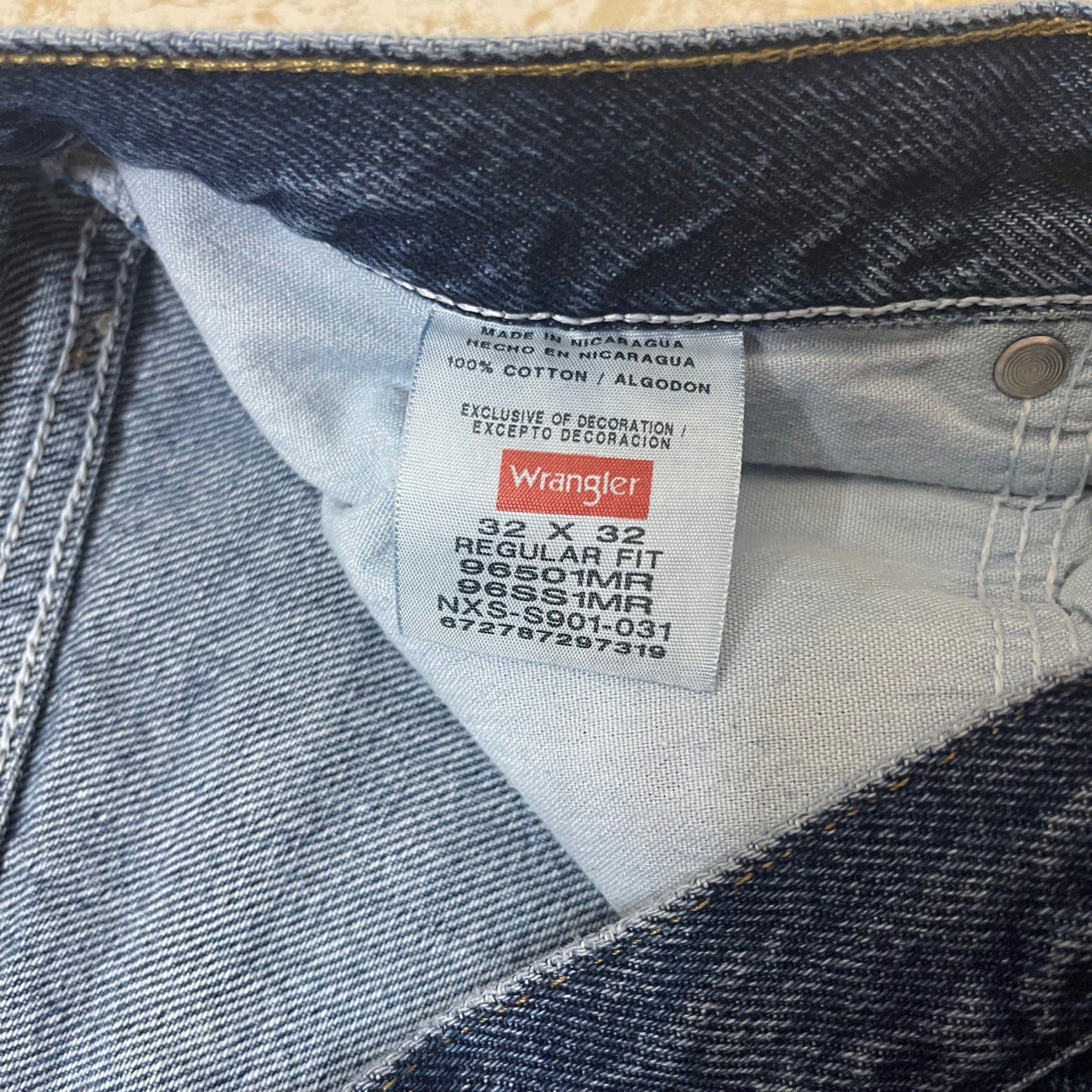 Vintage Jeans and Lace Shorts Waist 32