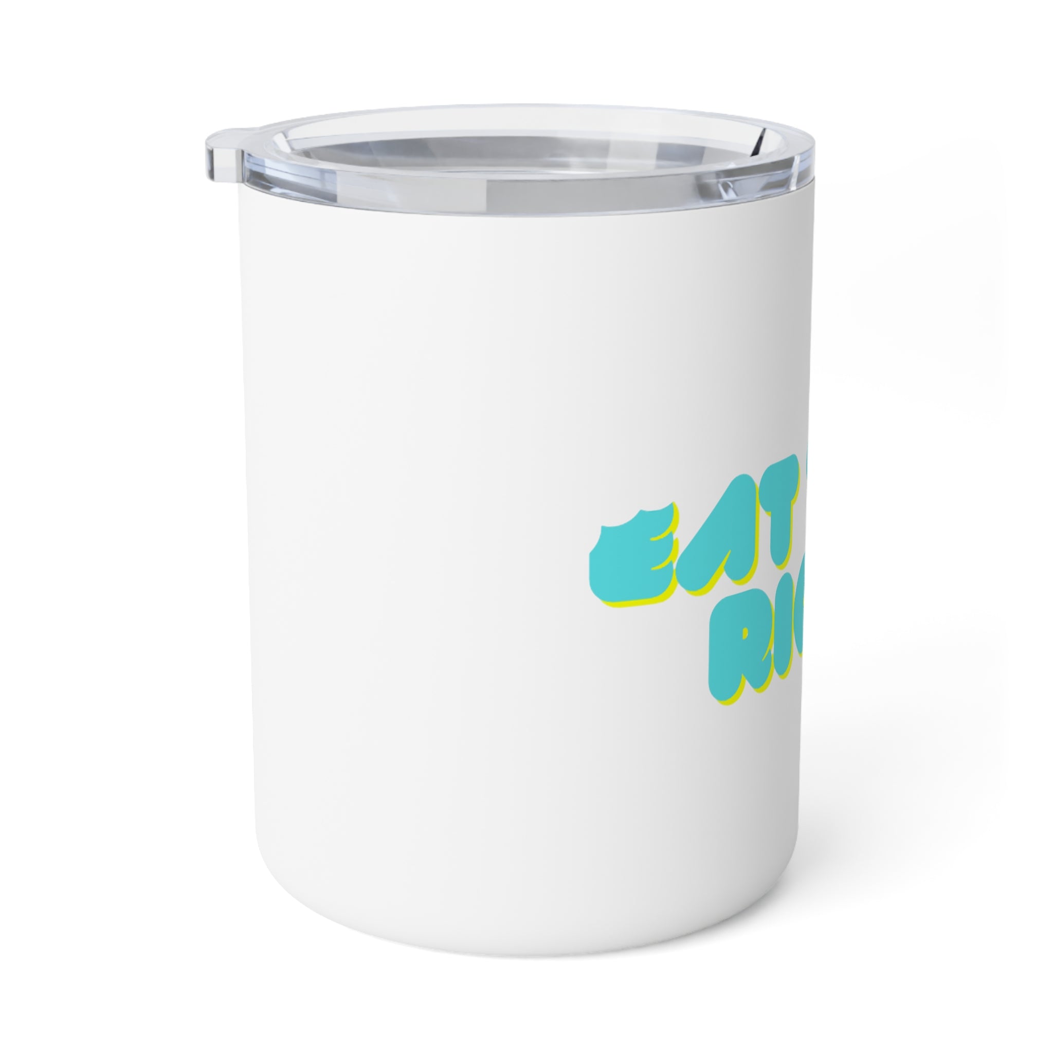 Eat the Rich 10 oz Insulated Coffee Mug with Lid