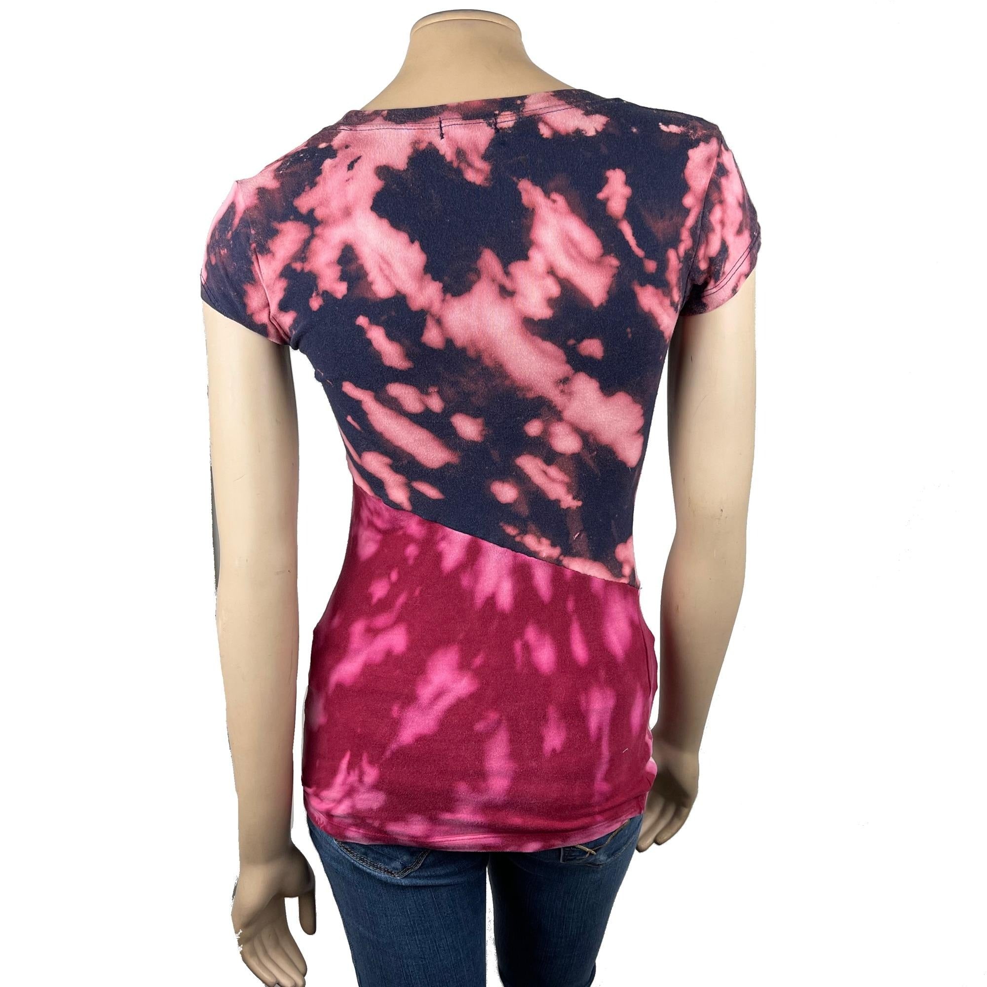 Refashioned Tie Dye T Shirt Set Small