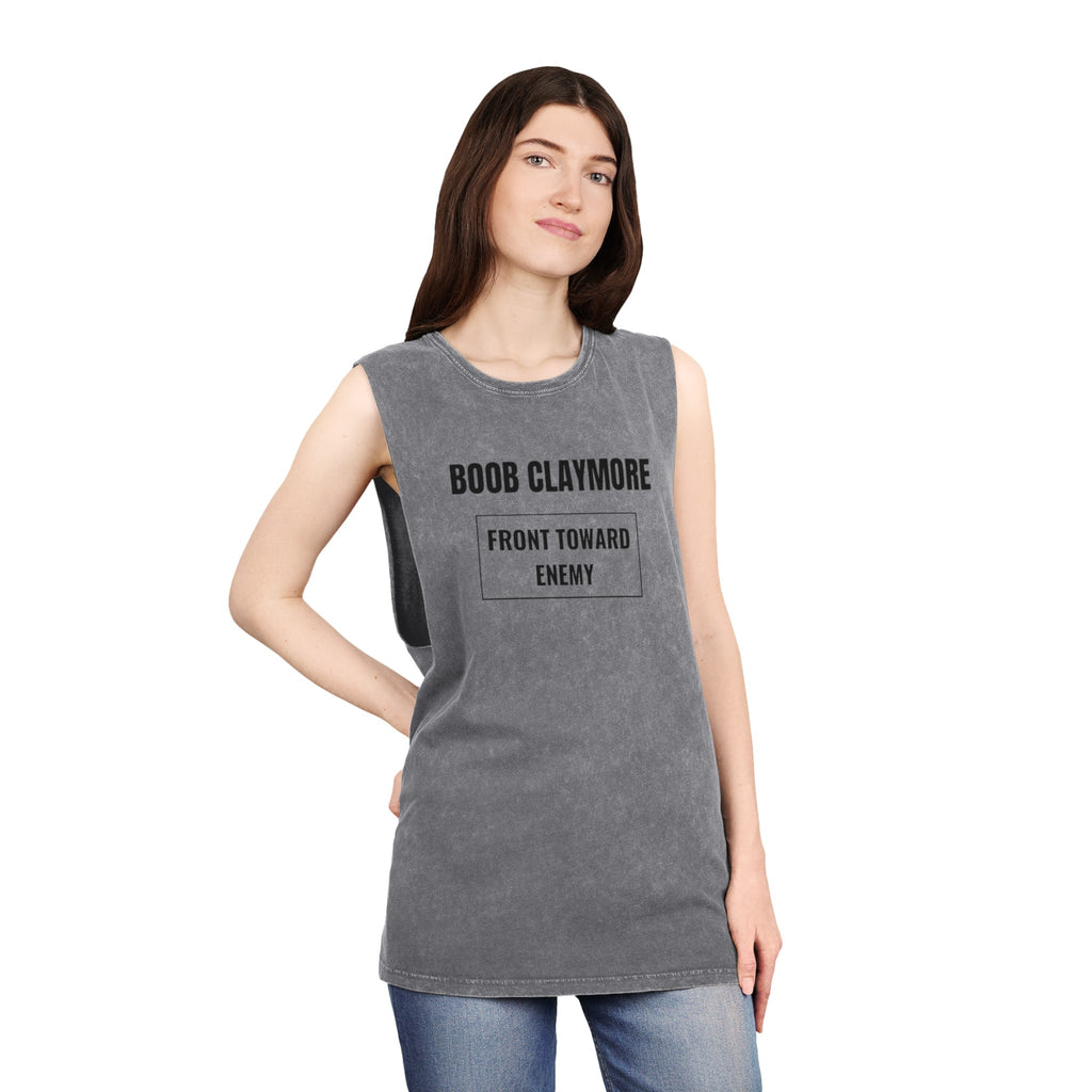 Boob Claymore Stonewash Tank Top