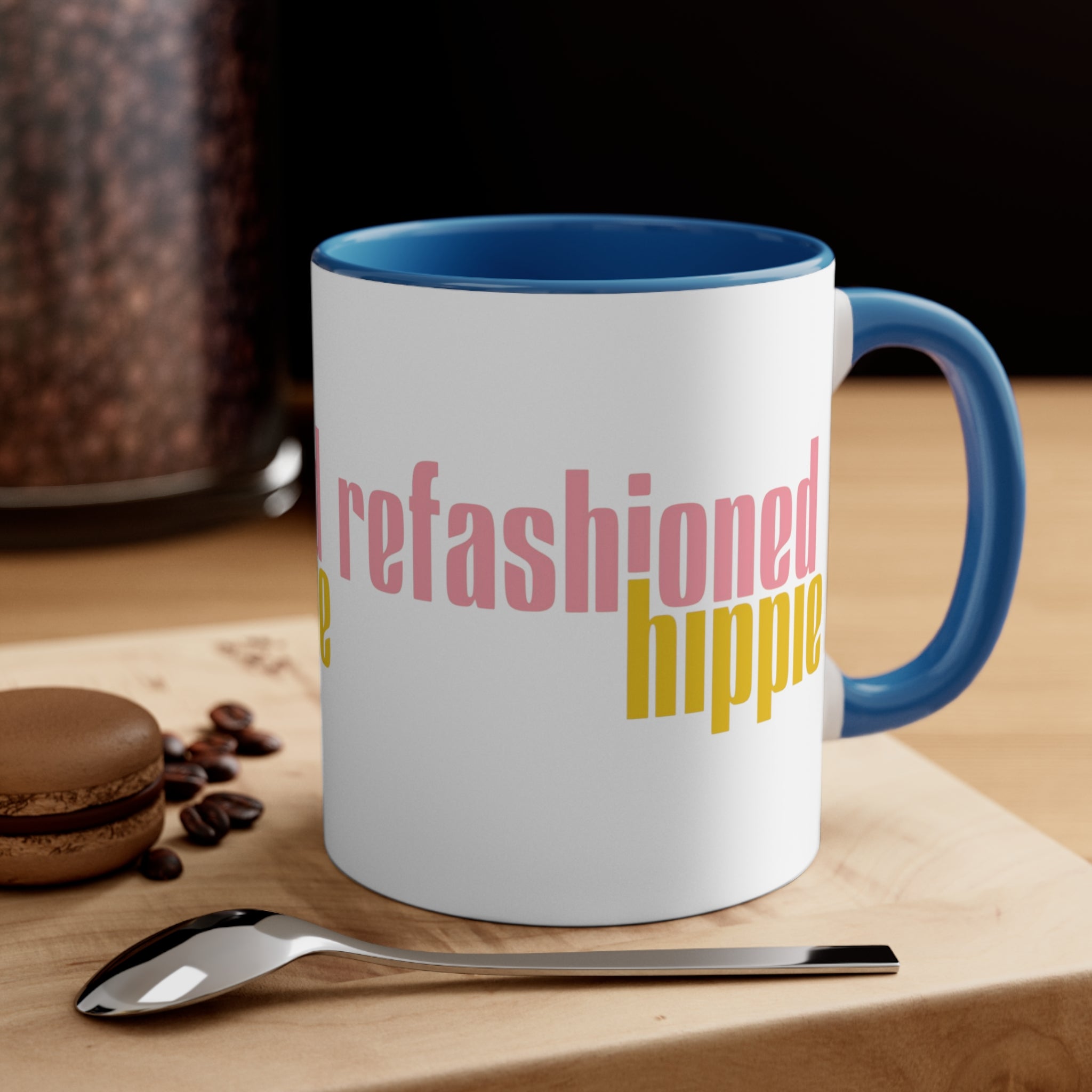 Refashioned Hippie Accent Coffee Mug, 11oz