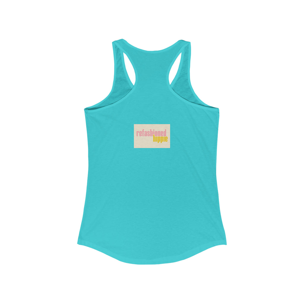 Where are we going in this? Racerback Tank