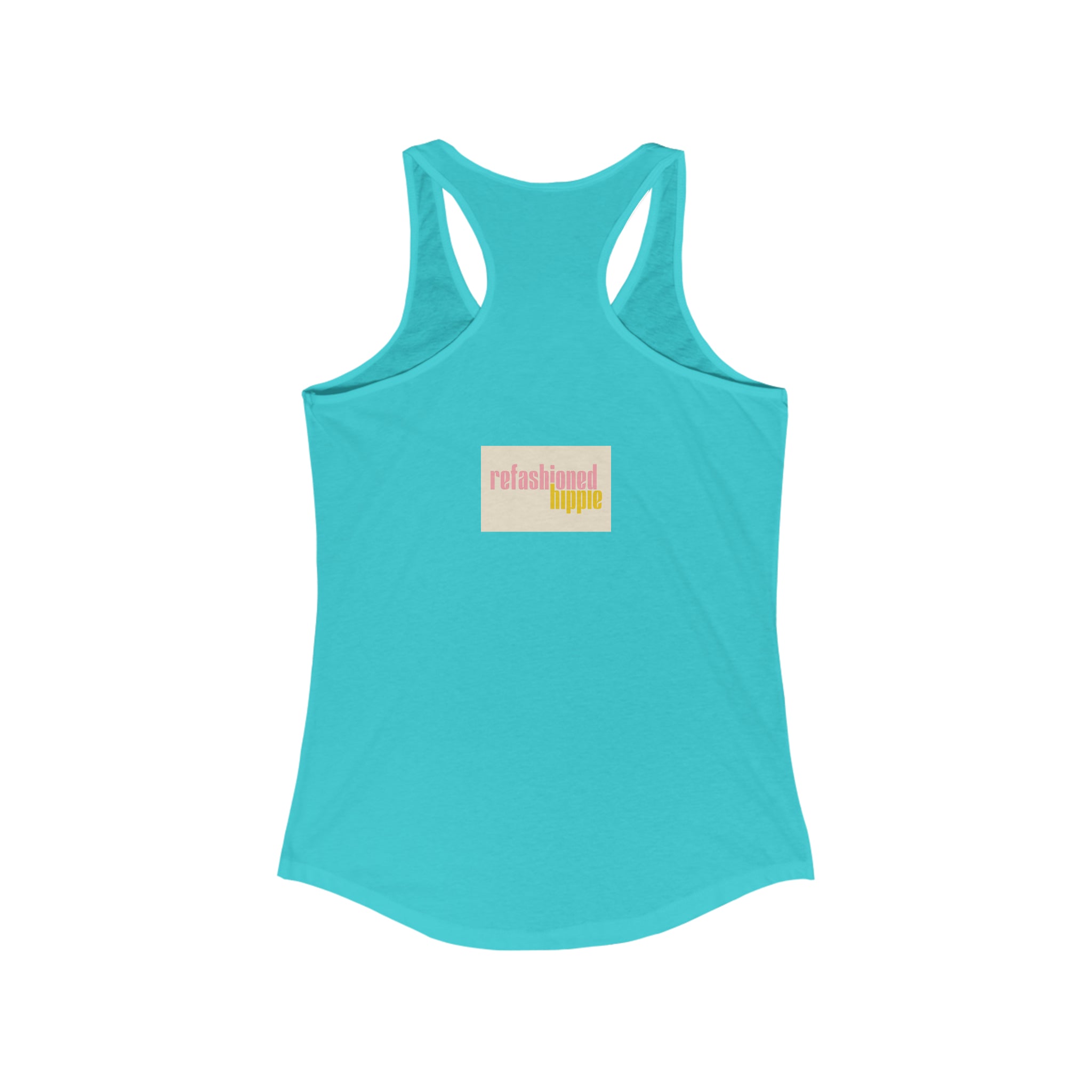 Where are we going in this? Racerback Tank