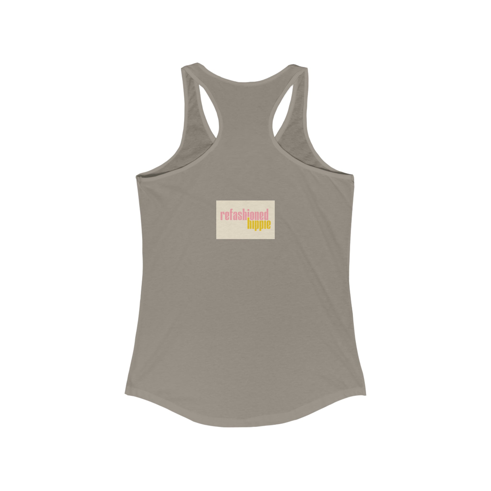 Where are we going in this? Racerback Tank