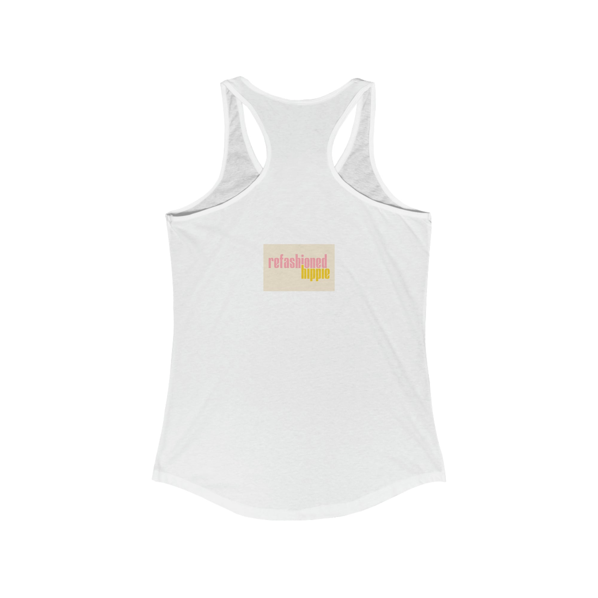 Where are we going in this? Racerback Tank