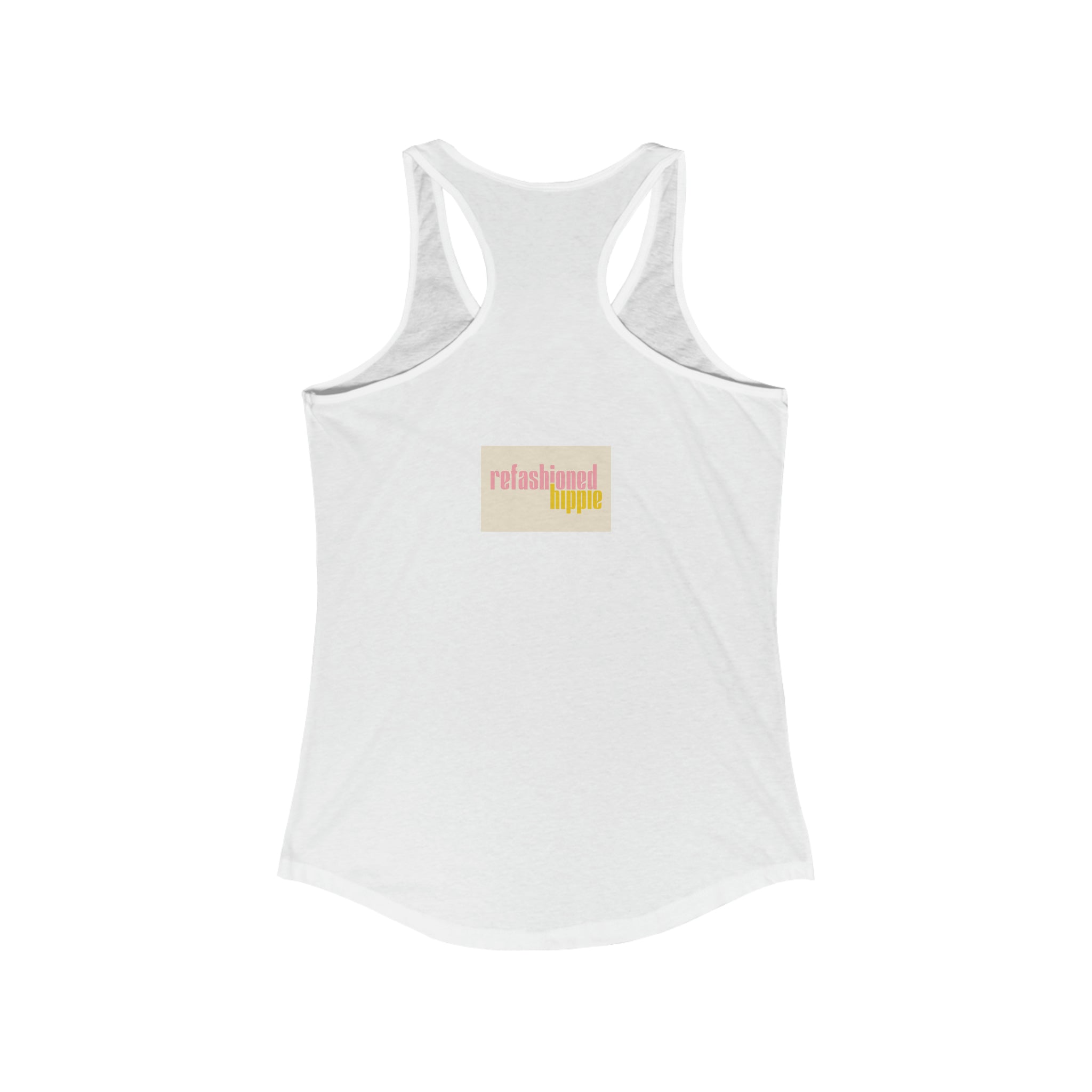 Where are we going in this? Racerback Tank
