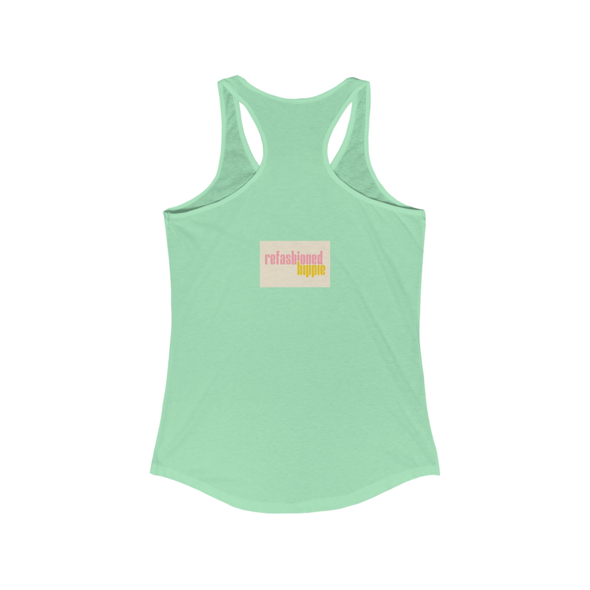 Where are we going in this? Racerback Tank