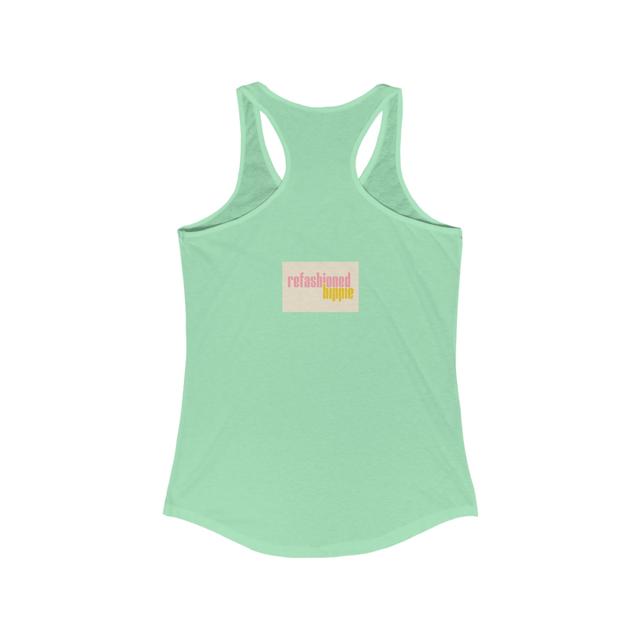 Where are we going in this? Racerback Tank