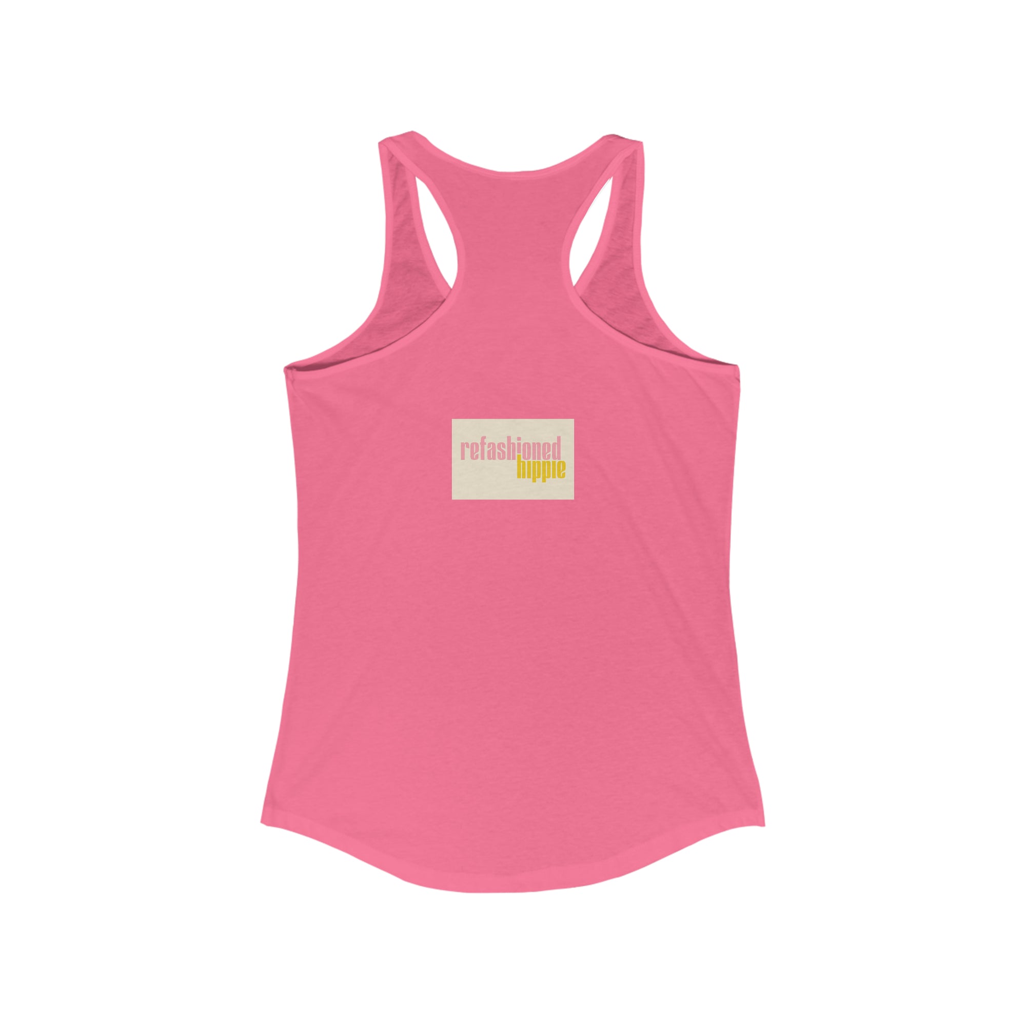 Where are we going in this? Racerback Tank
