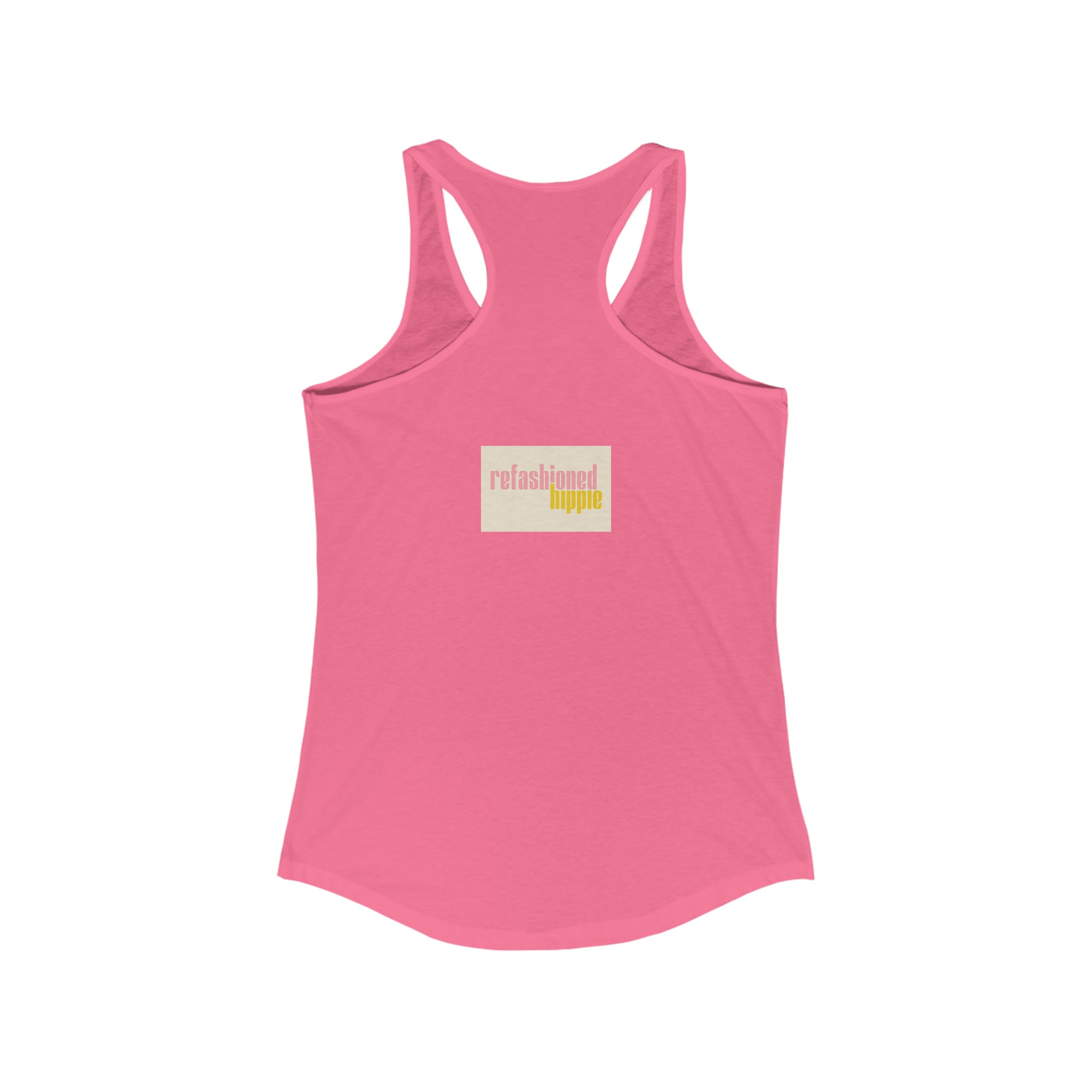 Where are we going in this? Racerback Tank