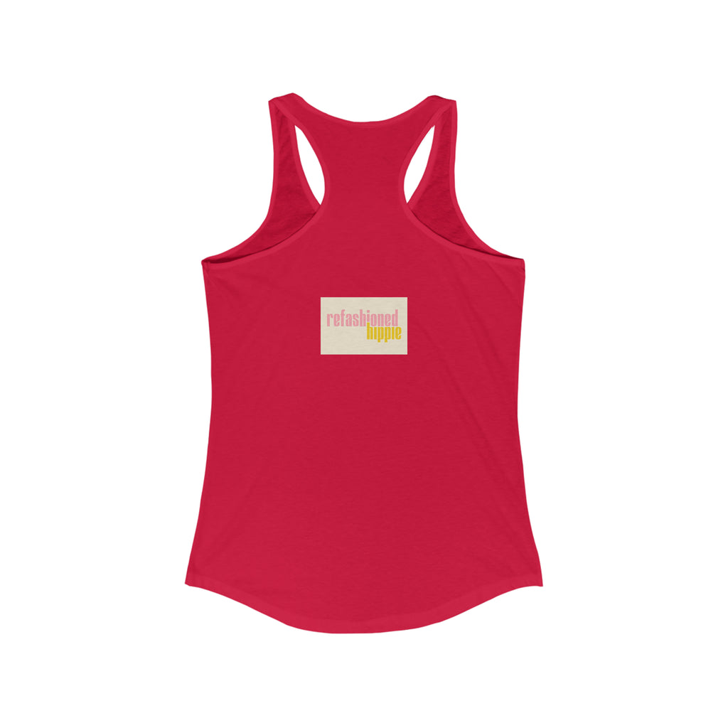 Where are we going in this? Racerback Tank
