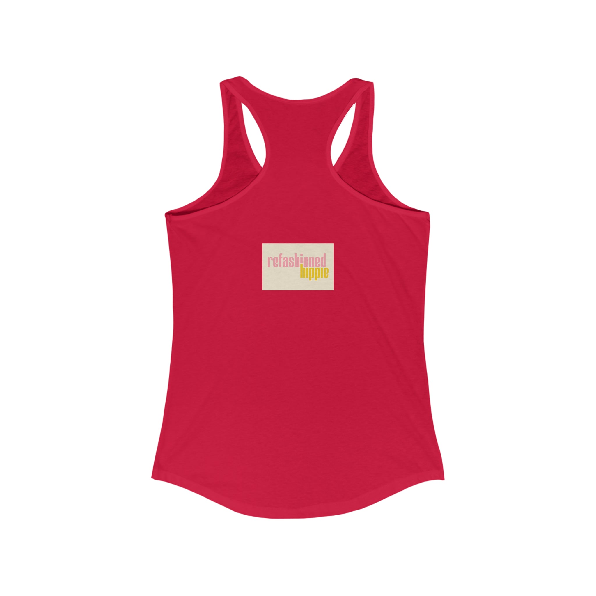 Where are we going in this? Racerback Tank