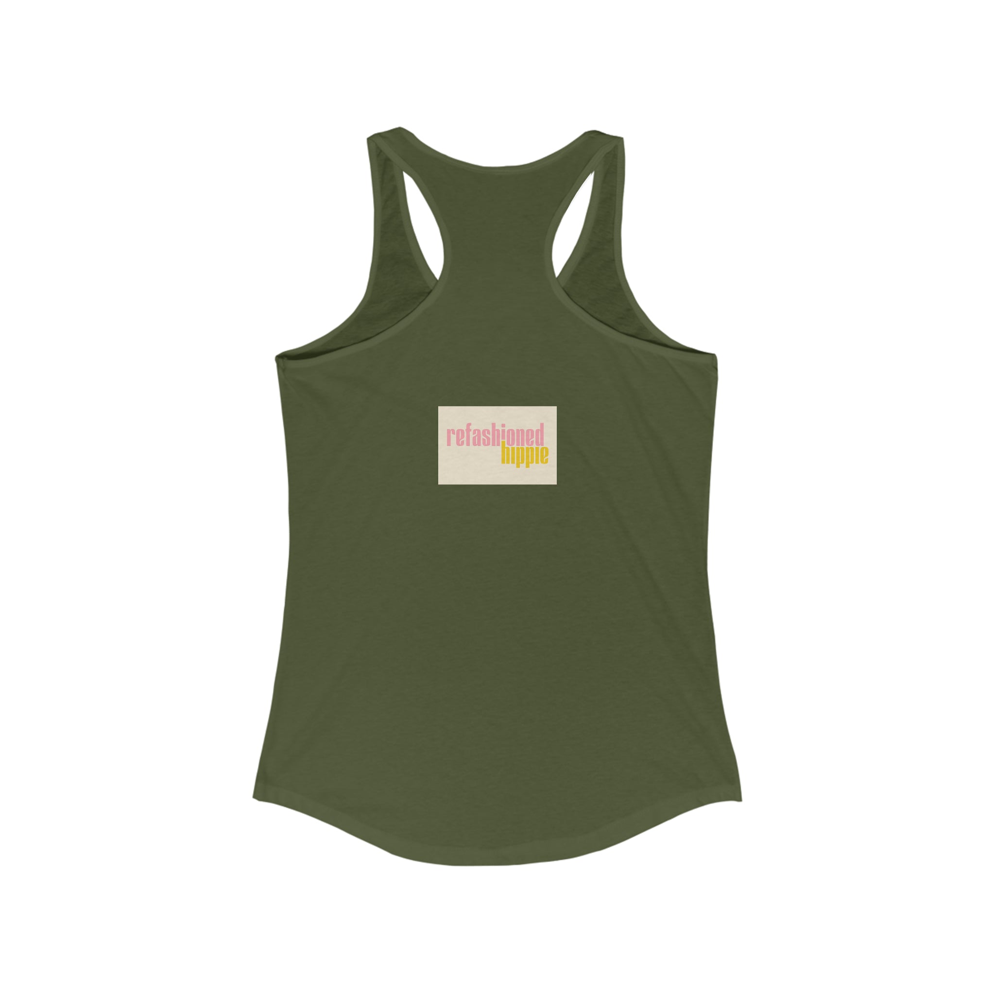 Where are we going in this? Racerback Tank