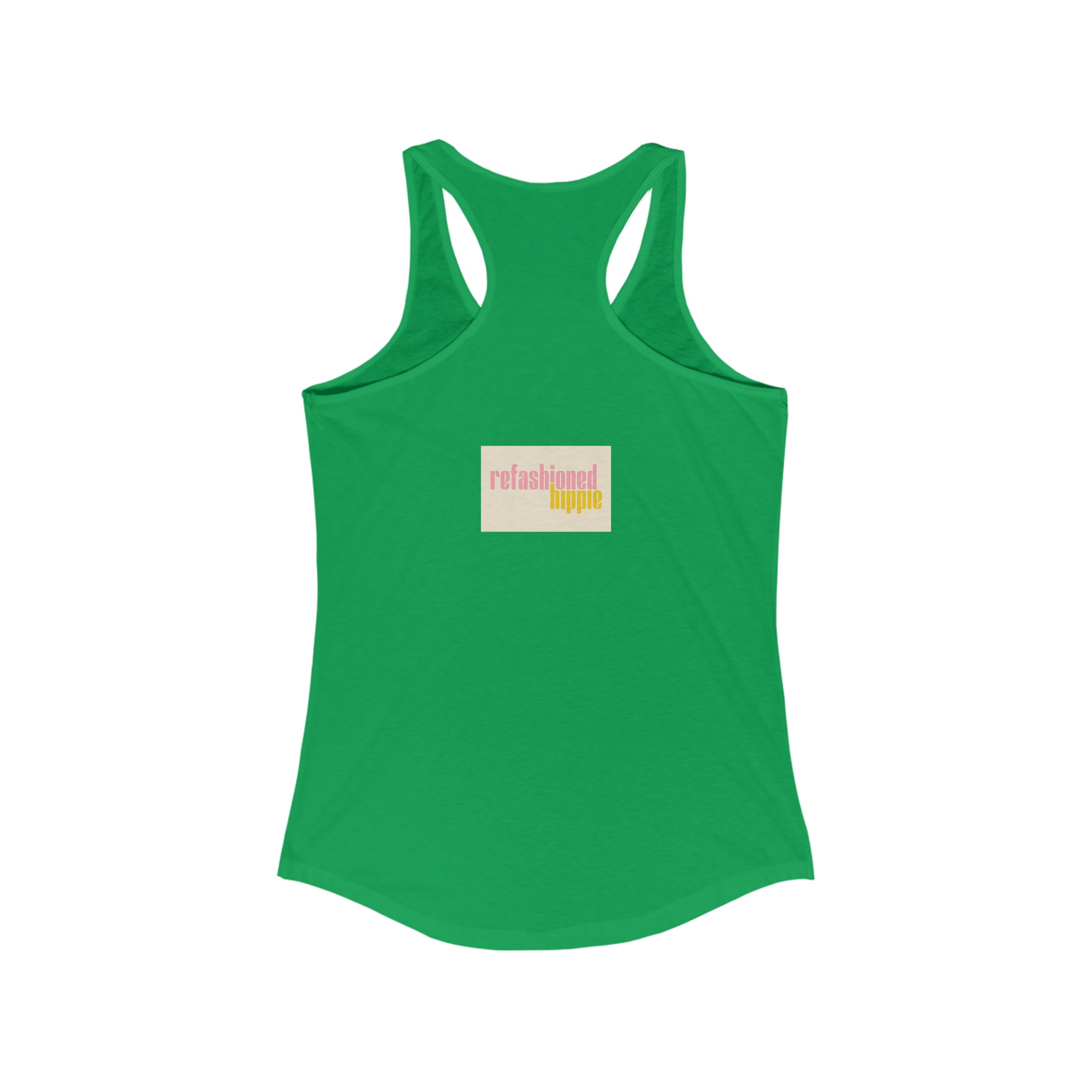 Where are we going in this? Racerback Tank