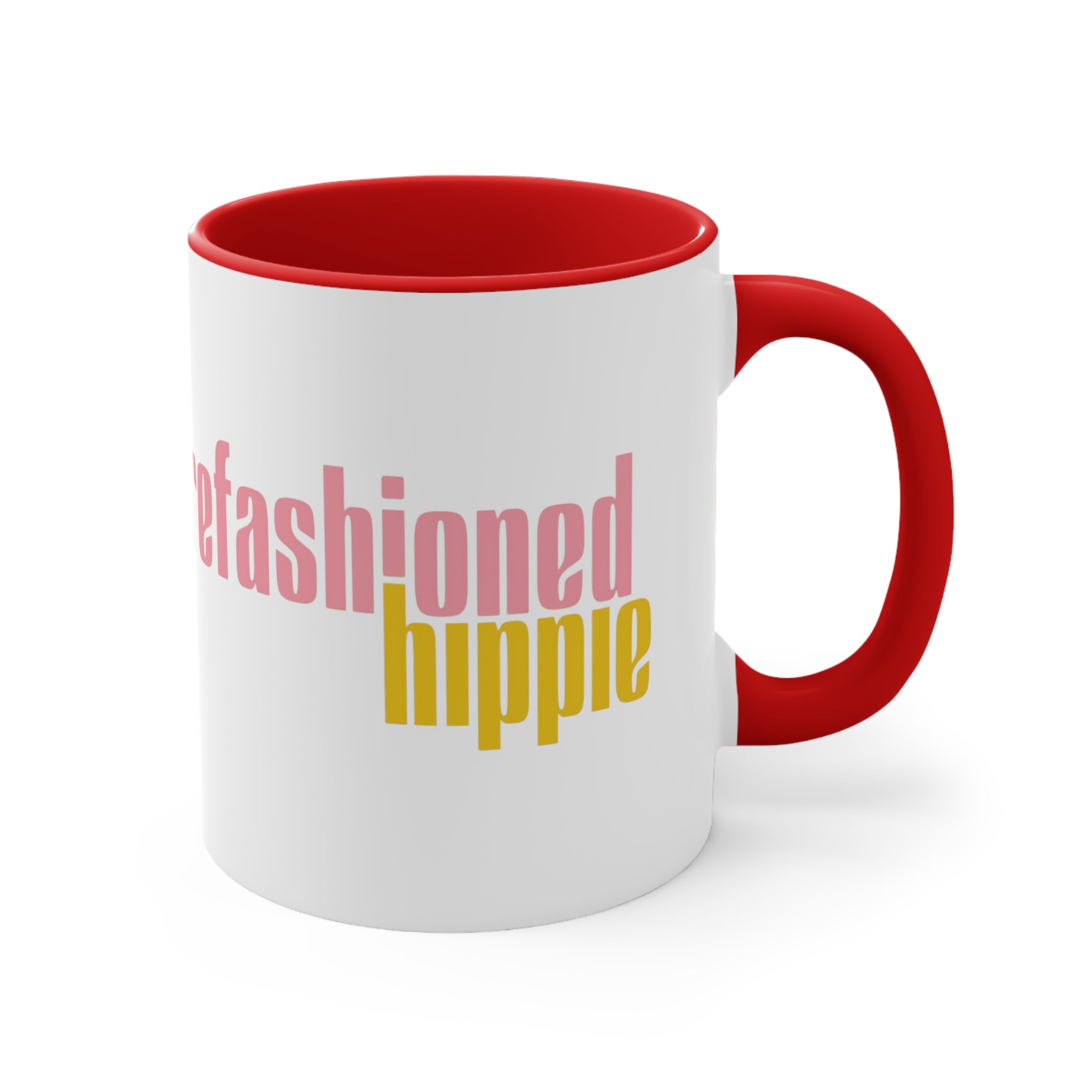 Refashioned Hippie Accent Coffee Mug, 11oz