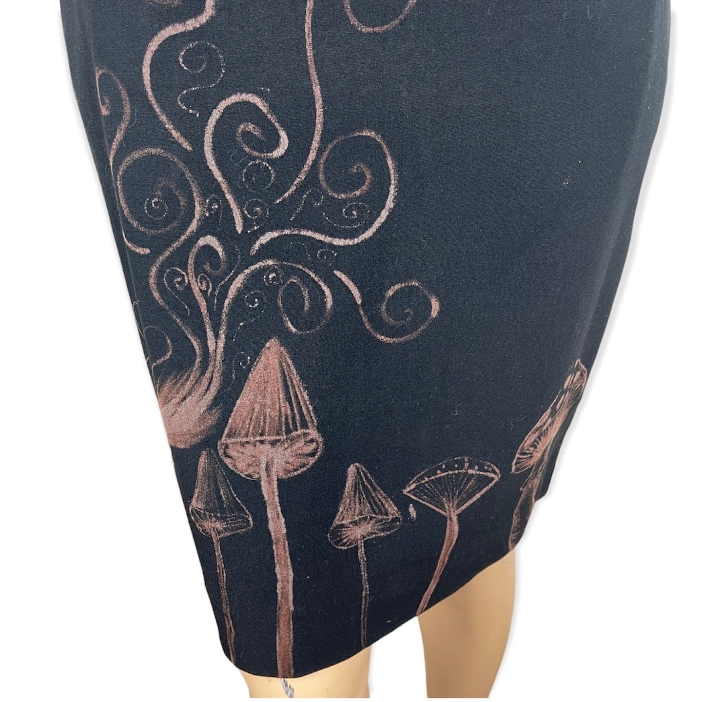 Forever 21 Refashioned Bleach Painted Alice In Wonderland Dress Jr. Small