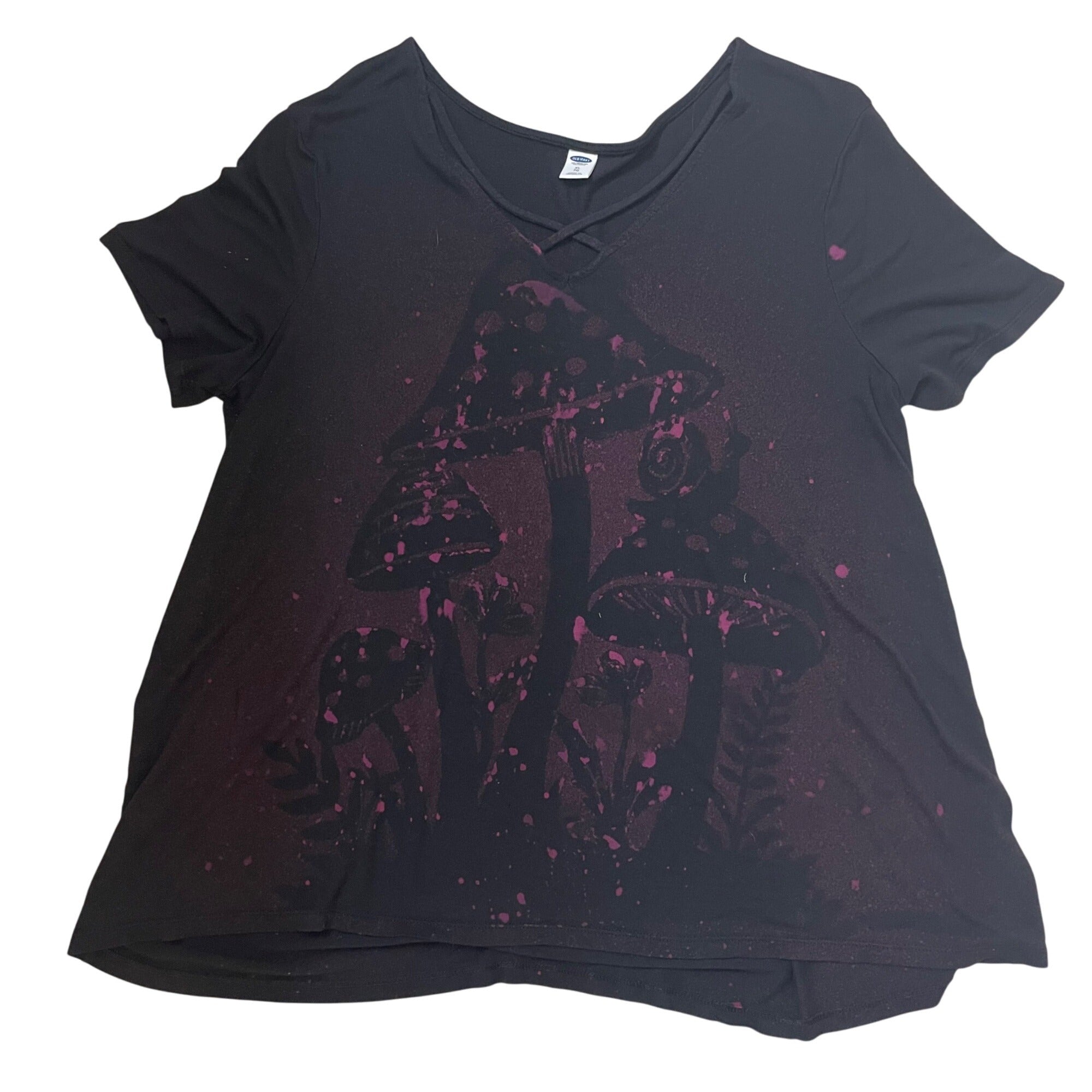 Purple Mushroom Cluster Women's T Shirt XL