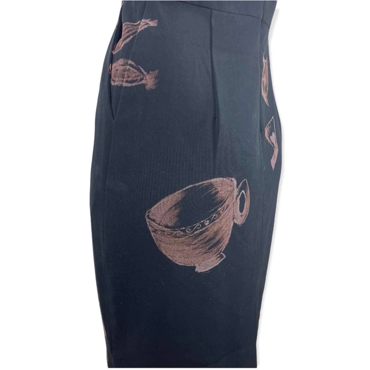 Forever 21 Refashioned Bleach Painted Alice In Wonderland Dress Jr. Small