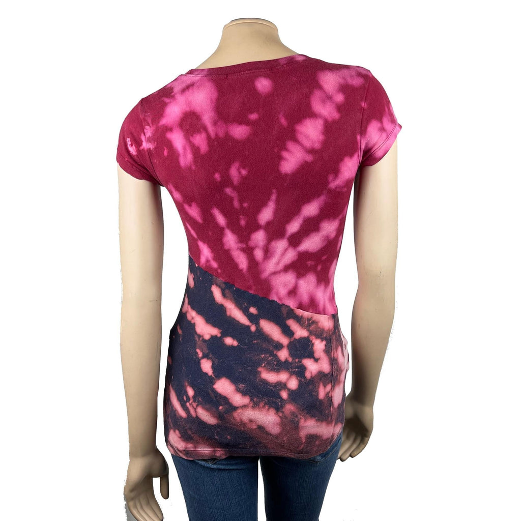 Refashioned Tie Dye T Shirt Set Small