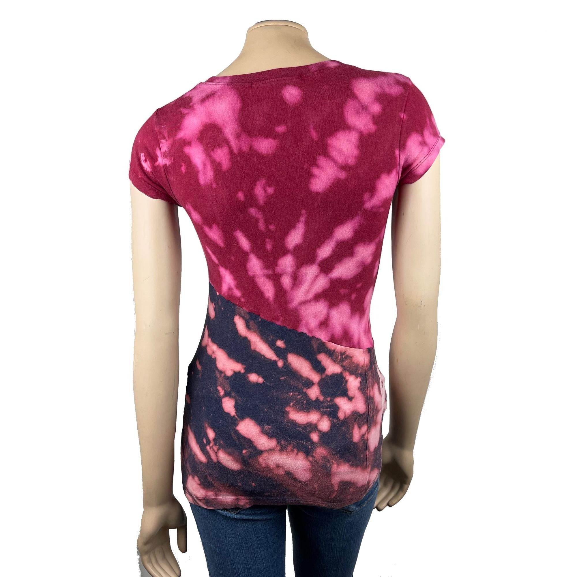 Refashioned Tie Dye T Shirt Set Small